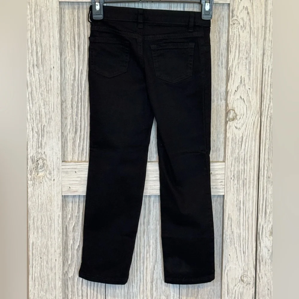 Cat & Jack Classic Black Jeans sz 6 NWT